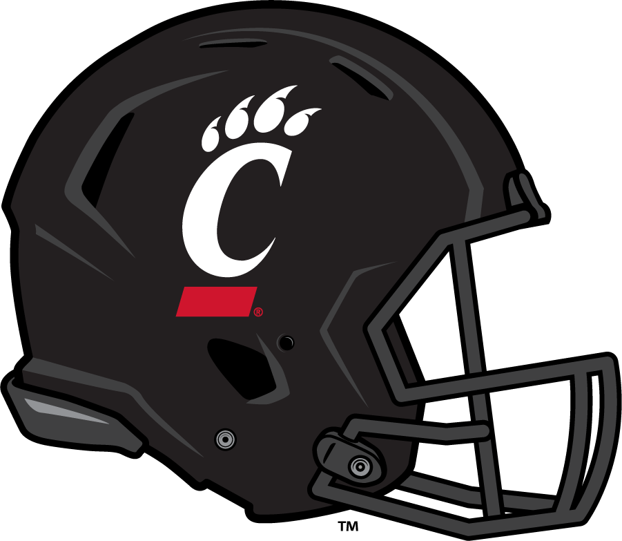 Cincinnati Bearcats 2018-Pres Helmet Logo iron on transfers for T-shirts